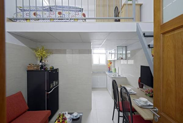 Căn hộ nội thất đầy đủ đường số 8 Lý Phục Man